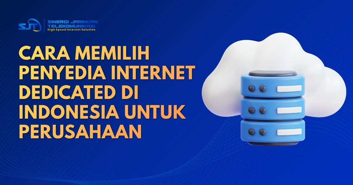 Ilustrasi pemilihan provider internet dedicated terbaik untuk bisnis